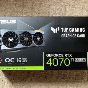 ASUS NVIDIA TUF GAMING GeForce RTX 4070 Ti super OC Edition