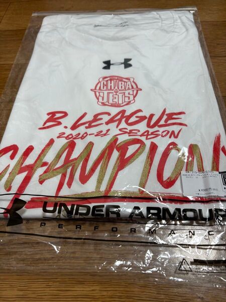 千葉ジェッツ 2020-21シーズン 優勝記念Tシャツ UNDER ARMOUR LLサイズ