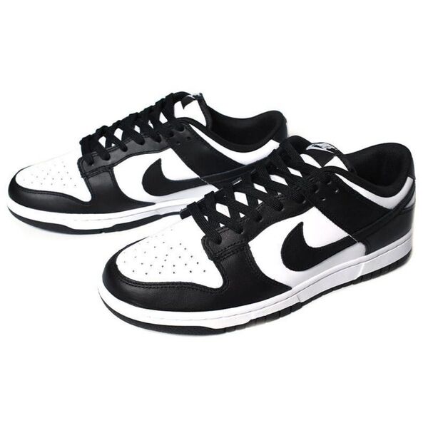 NIKE DUNK LOW RETRO "White Black" パンダ 28.5cm