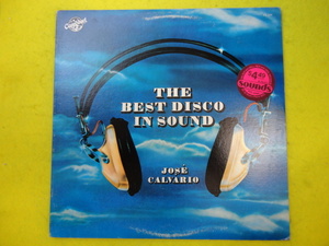 Jose Calvario - The Best Disco In Sound オリジナル原盤 US LP ディスコ Old Lisbon / Song Of The Sea / Coimbra / Lisbon By Night