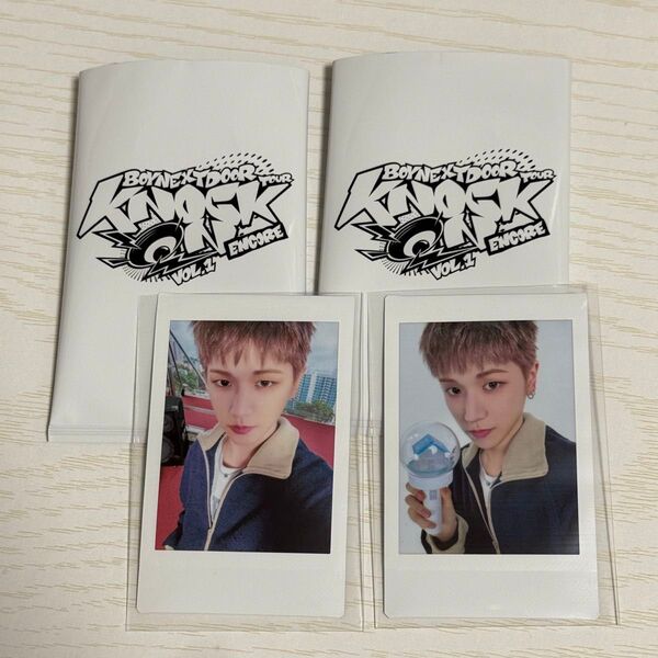 BOYNEXTDOOR 'KNOCK ON Vol.1' ENCORE IN JAPAN インスタントフォト リウ
