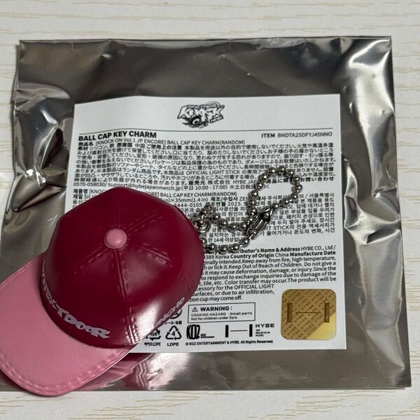 BOYNEXTDOOR 'KNOCK ON Vol.1' ENCORE IN JAPAN ベースボールキーチャーム ソンホ