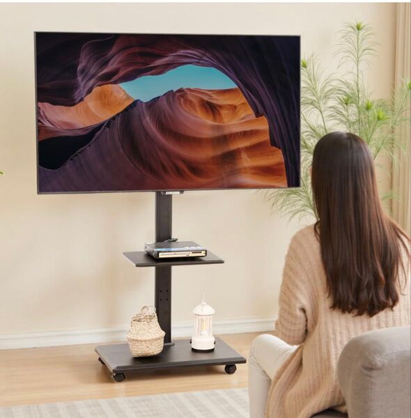 テレビスタンド 壁寄せ ハイタイプ テレビ台 tvスタンド 高さ調節