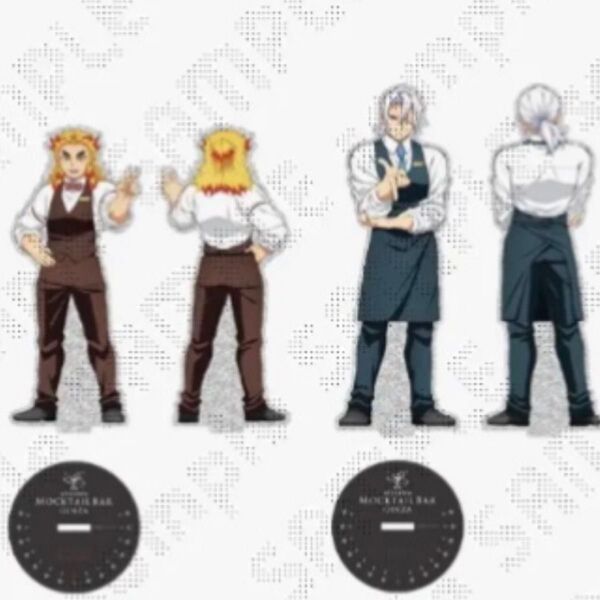 鬼滅の刃 ufotable 両面アクスタ モクテルバー 煉獄杏寿郎 宇髄天元