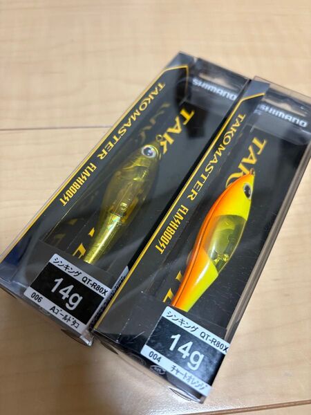 新品 未開封 シマノ タコマスター フラッシュブースト スッテM 2個セット