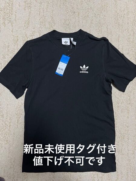 正規品新品未使用タグ付 刺繍ロゴ アディダスTシャツ 定価4900円