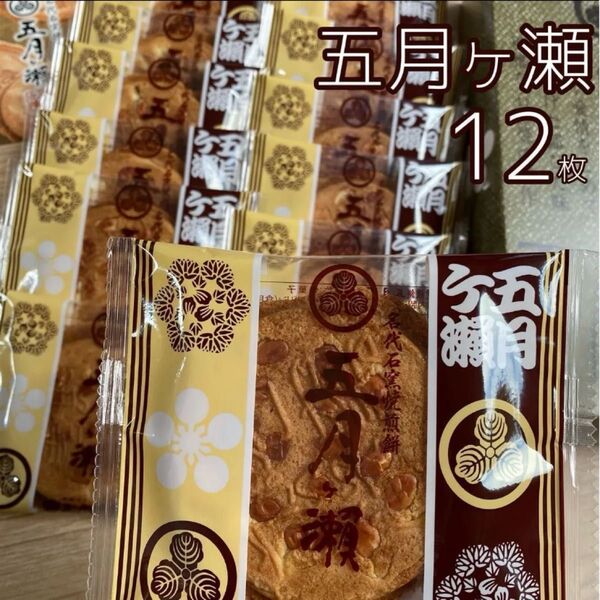 五月ヶ瀬 さつきがせ 12枚セット お菓子詰め合わせ 福井土産 焼き菓子【賞味期限 25/09/05】人気のお菓子