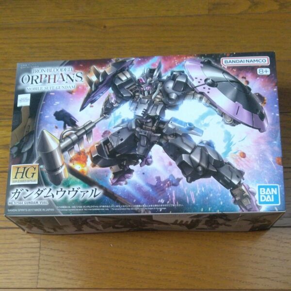 HG 機動戦士ガンダム 鉄血のオルフェンズ月鋼 ガンダムウヴァル 1/144スケール 色分け済みプラモデル