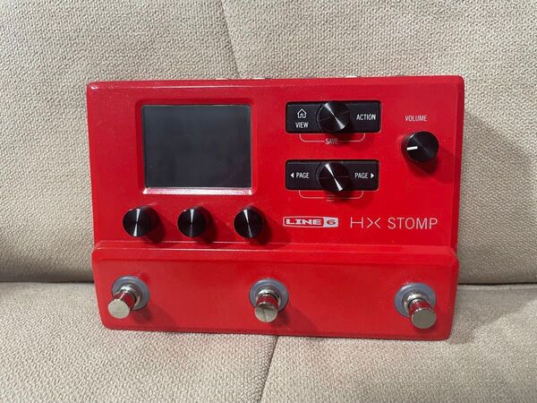 Line6 HX stomp limited edition Red マルチエフェクター