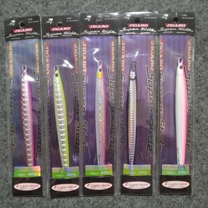 ジガロ スーパースライド 60g 5個セット