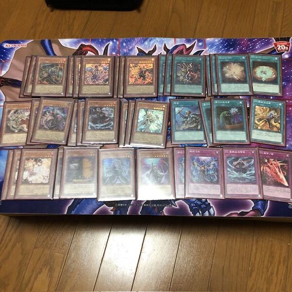 遊戯王 VS構築済みデッキ メイン40枚、EX15枚 3重スリーブ付き