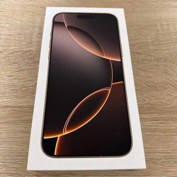 ⑦ 【新品未開封】iPhone 16 Pro Max 256GB SIMフリー デザートチタニウム