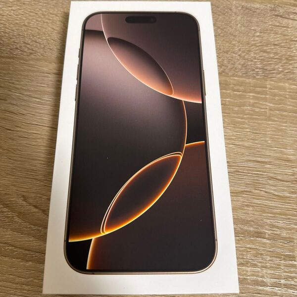② 【新品未開封】iPhone 16 Pro Max 256GB SIMフリー デザートチタニウム