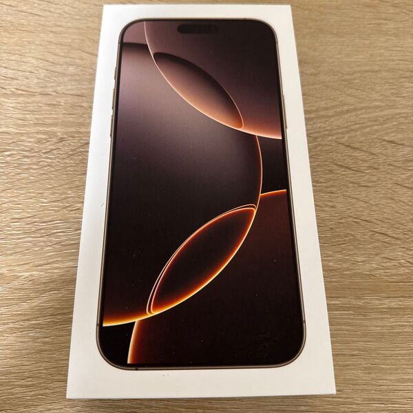 ⑤ 【新品未開封】iPhone 16 Pro Max 256GB SIMフリー デザートチタニウム