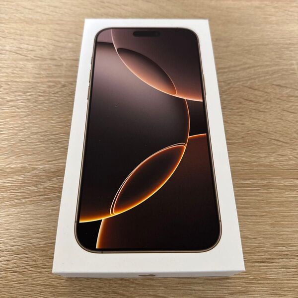 ⑥ 【新品未開封】iPhone 16 Pro Max 256GB SIMフリー デザートチタニウム