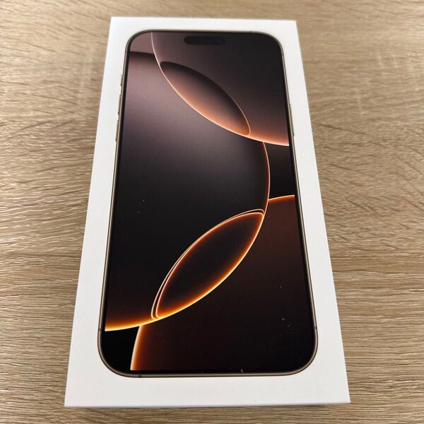 ⑦ 【新品未開封】iPhone 16 Pro Max 256GB SIMフリー デザートチタニウム