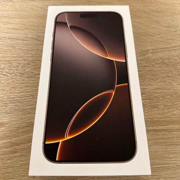 ⑧ 【新品未開封】iPhone 16 Pro Max 256GB SIMフリー デザートチタニウム