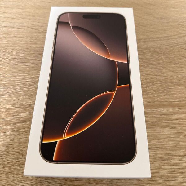 ⑨ 【新品未開封】iPhone 16 Pro Max 256GB SIMフリー デザートチタニウム