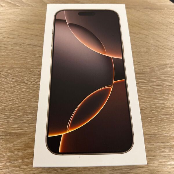 【新品未開封】iPhone 16 Pro Max 1TB SIMフリー デザートチタニウム