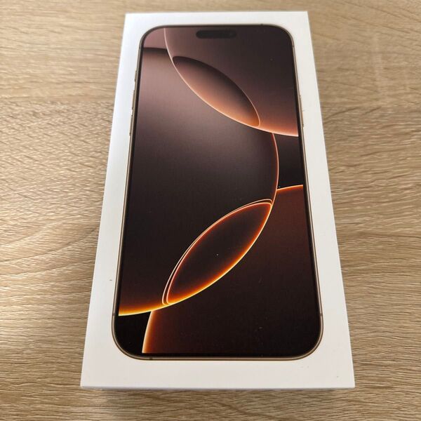 ②【新品未開封】iPhone 16 Pro Max 256GB SIMフリー デザートチタニウム