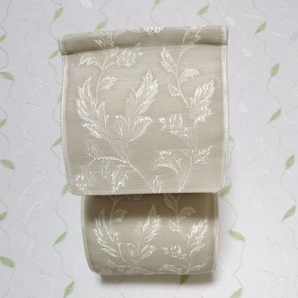 【39】トイレットペーパーホルダーカバー ピカピカ 薄グレージュ