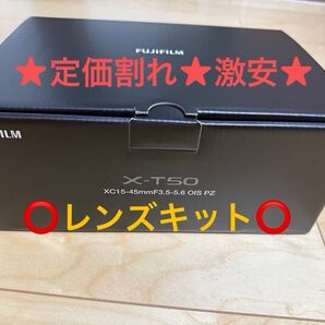 ★新品未使用★富士フイルム FUJIFILM FUJIFILM X-T50 XC15-45mm レンズキット シルバー