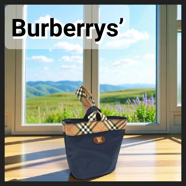 BURBERRY バーバリー オールドバーバリー ノバチェック シャドーホース ミニポーチ
