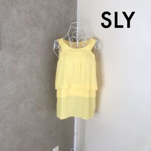 スライ 2度着用 トップス ブラウス
