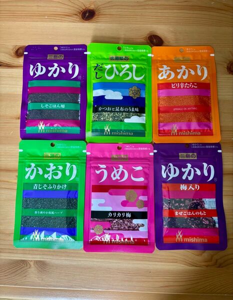三島食品 ふりかけ 6種類セット
