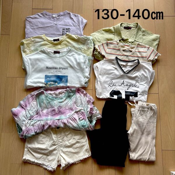 130㎝〜140㎝ 女の子服まとめ売り SHEIN breezeラブトキ