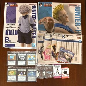 ハンターハンター 一番くじ B賞キルア E賞ゲンスルー F賞 G賞リスキーダイス カード:アカンパニー エリミネイト他
