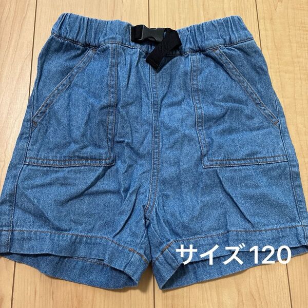 しまむら LITTC サイズ120 ハーフパンツ