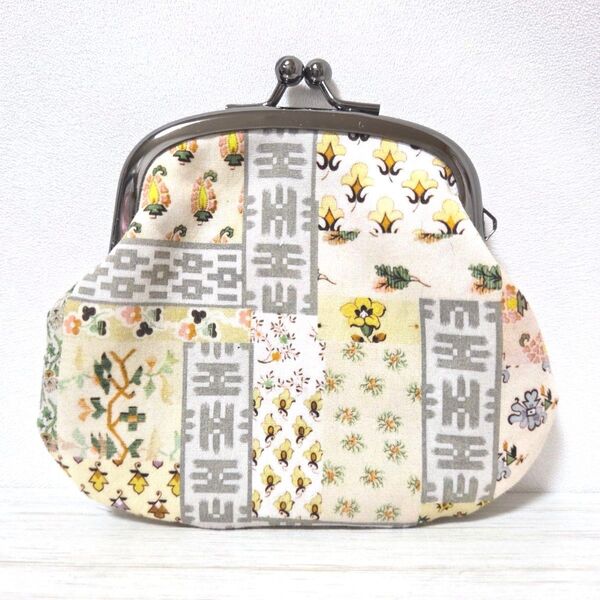 リバティプリント使用 ハンドメイド がま口 小銭入れ 小物入れ ミニ財布 財布 リバティ がま口ポーチ コインケース