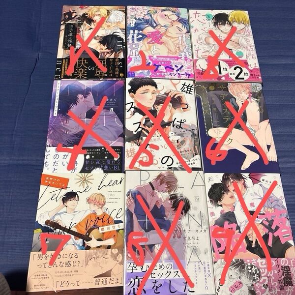 BL漫画まとめP 1冊100円+送料200円