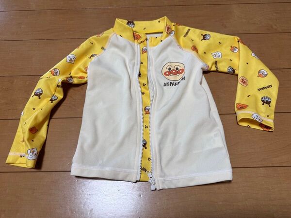 アンパンマンラッシュガード 水着 キッズ 日焼け防止 男の子 女の子 長袖 95サイズ