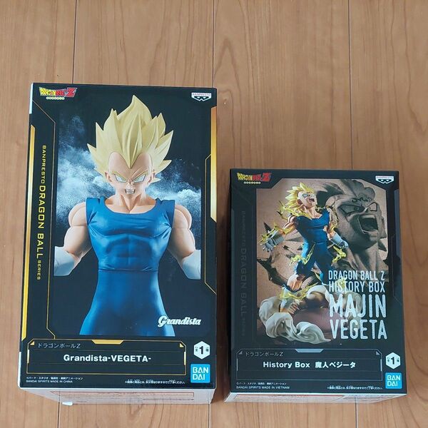 ドラゴンボールZ フィギュア Grandista ベジータ HISTORY BOX 魔人ベジータ 2個セット 未開封