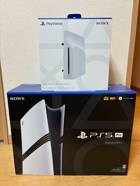 新品未使用 SONY PlayStation 5 Pro 本体 CFI-7000B01 ディスクドライブセット