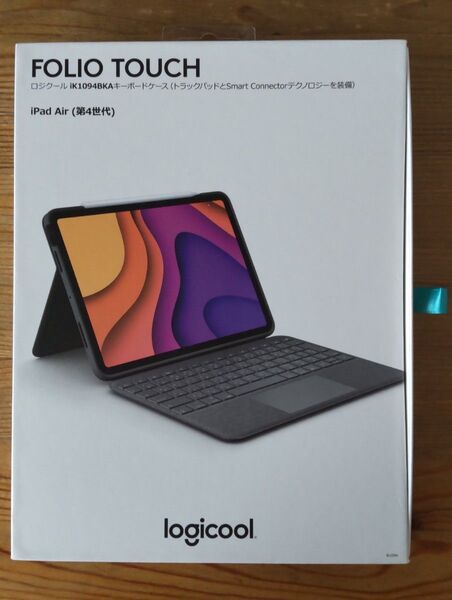 【箱のみ】ロジクール キーボードケース Logicool FOLIO TOUCH IK1094BKA iPad Air(第4世代)