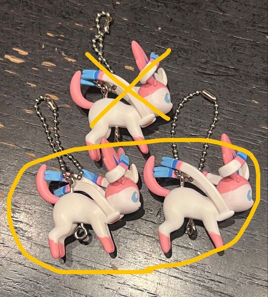 ポケモンつまんでつなげてマスコット12 フィギュア ガチャガチャ キーホルダー フィギュア
