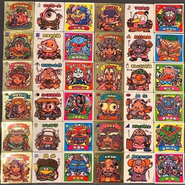 ビックリマンシール チョコ 第8弾 フルコンプ すくみ 当時物 送料込み!