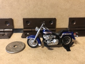 UCC BLACK less sugar platinum aroma 1/45 scale HARLEY-DAVIDSON bike figure 2 [Heritage] Harley Davidson 