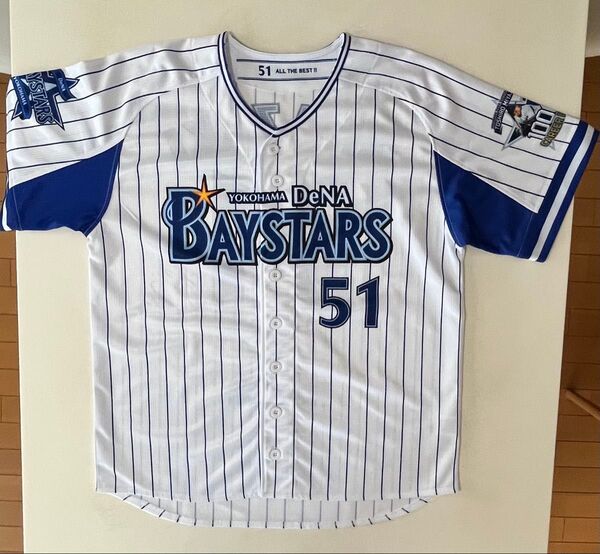 最終価格!横浜DeNaベイスターズ宮崎敏朗選手1000本安打記念レプリカユニフォームM