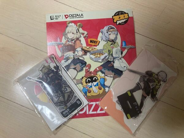 新品未開封 ゼンレスゾーンゼロ ピザーラ スリーブ アクスタセット
