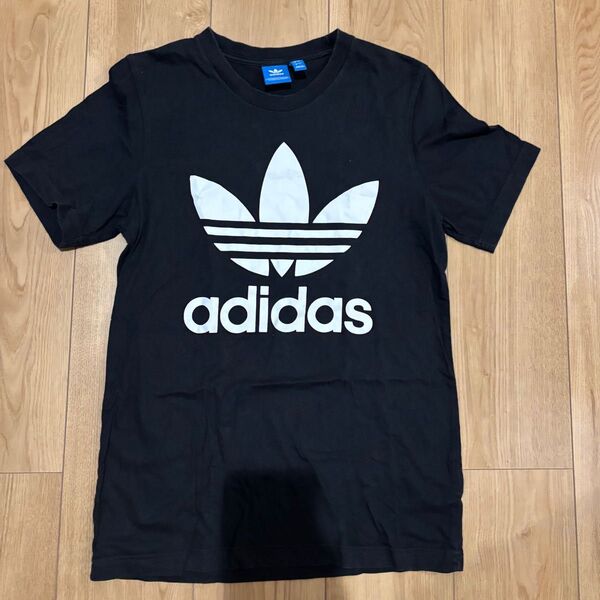 adidas ロゴプリント Tシャツ S アディダス 半袖 メンズレディース アディダスオリジナルスビッグトレフォイルロゴプリント
