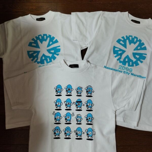 浜松マラソン 参加賞 Tシャツ 3枚 サイズss