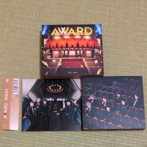 AWARD初回盤A 52Pブックレット WEST. 2CD+Blu-ray