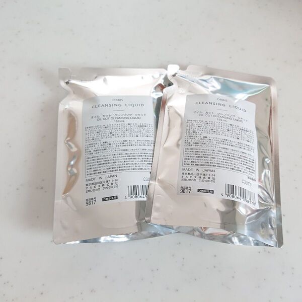 オルビス オイル カット クレンジング リキッド 詰め替え×2個