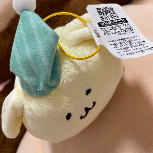 ナガノ×サンリオ いっしょにねんねマスコット ぬいぐるみ ポムポムプリン