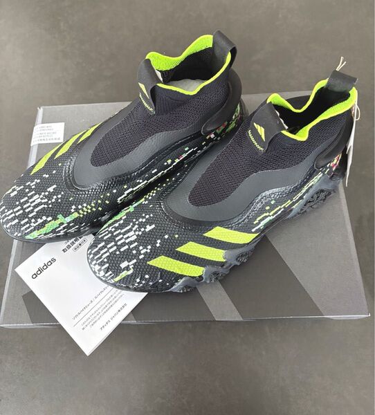 【新品】adidas アディダス ゴルフシューズ コードカオスレースレスグリッチ