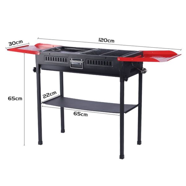 訳あり 処分価格 折りたたみ式 バーベキューコンロ BBQ アウトドア キャンプ 収納ケース付き